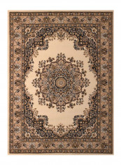 Dallas Floral Kirman Rug Brwon/Beige 60.96 x 91.44centimeter