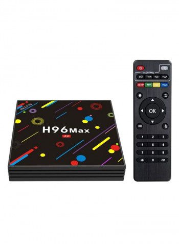 H96 Max-H2 Android TV Box V4246 Black