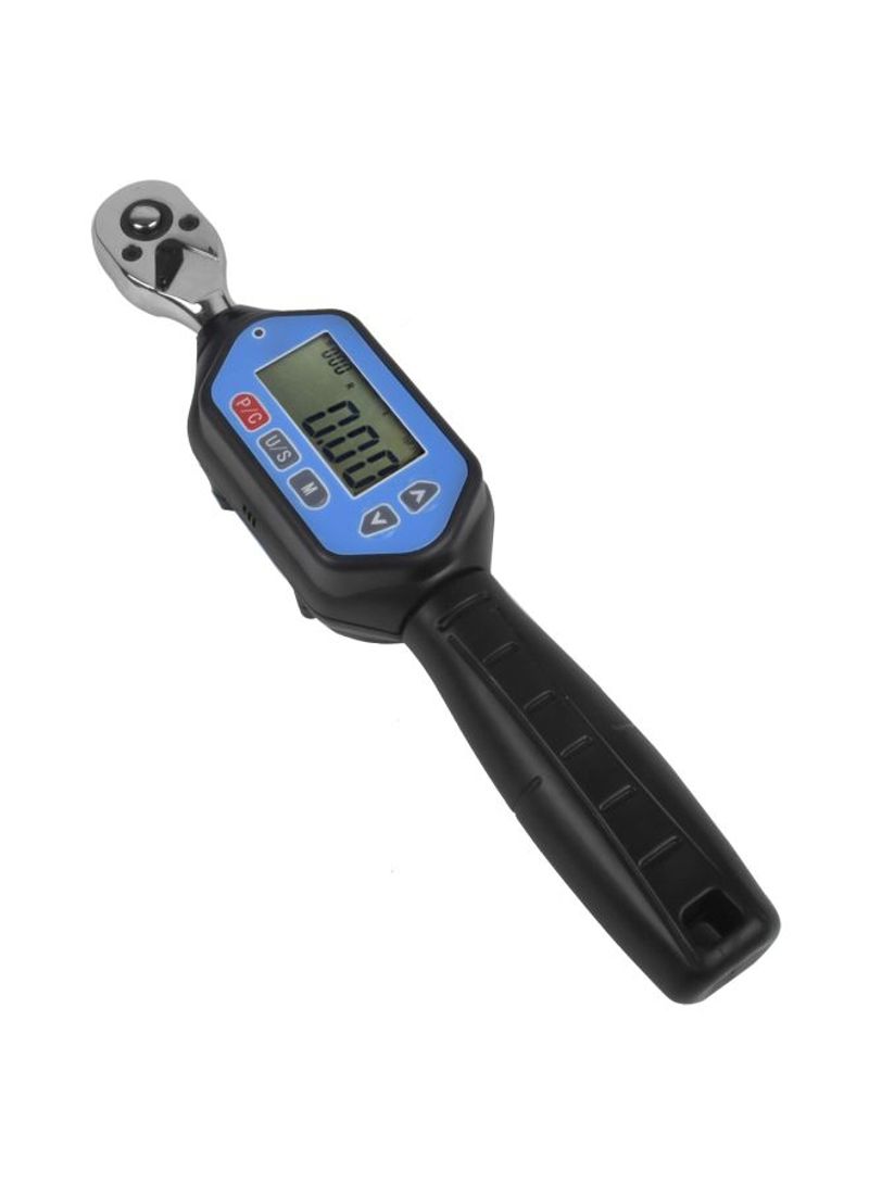 Digital Torque Wrench Black/Blue 34.00x5.50x9.00centimeter