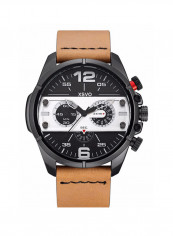 Men's Casual PU Leather Quartz Analog Watch NNSB03703172