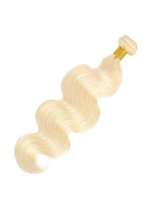 Wavy Hair Extension Bundle Platinum Blonde 20inch