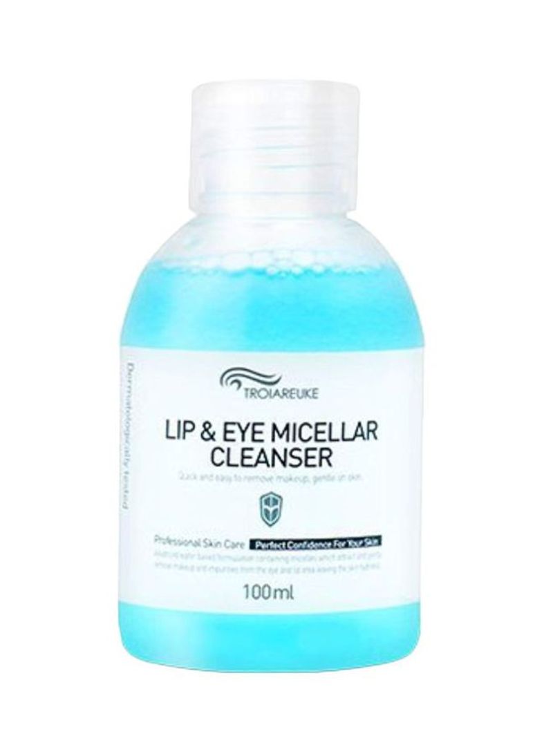 Lip And Eye Micellar Cleanser Clear