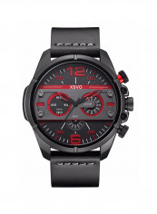 Men's Casual PU Leather Quartz Analog Watch NNSB03703171