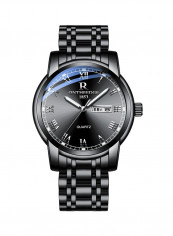 Men's Waterproof Stainless Steel Date Display Analog Watch NNSB03708239