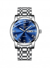 Men's Waterproof Stainless Steel Date Display Analog Watch NNSB03708240