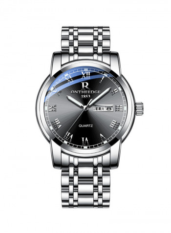 Men's Waterproof Stainless Steel Date Display Analog Watch NNSB03708244