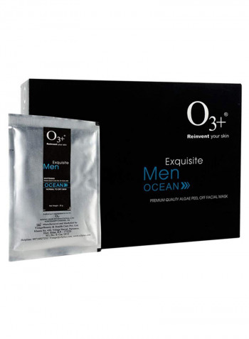 Equisite Men Ocean Premium Quality Algae Peel Off Facial Mask Multicolour 400g