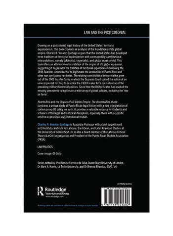 Puerto Rico and the Origins of U.S. Global Empire Paperback