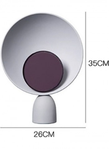 XG-8117 Modern Home Decoration Iron Art Lamp Dark Purple 44x31x15cm