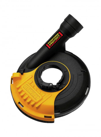 Surface Grinding Shroud Black/Yellow 5inch