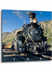 Durango And Silverton Narrow Guage Railroad Wall Clock Multicolour 15 X 15inch