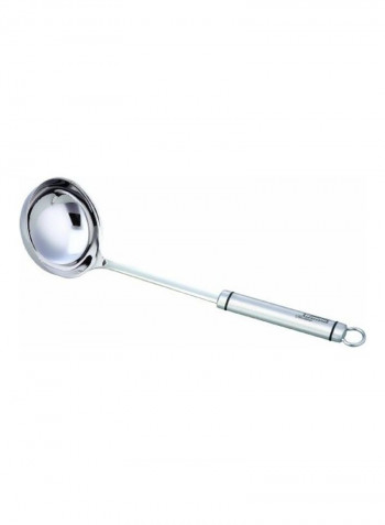 Stainless Steel Soup Ladle Silver