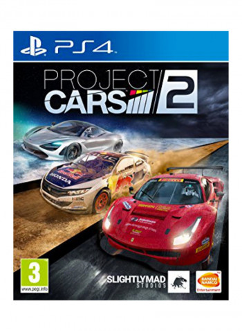 Project Cars 2 With Controller (Intl Version) - Racing - PlayStation 4 (PS4)