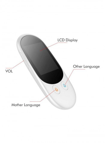 Voice Translator Device White