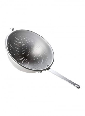 Aluminum Strainer Silver 19x11x7inch
