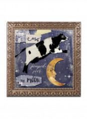 Childhood I Framed Wall Art Multicolour 11 x 11inch