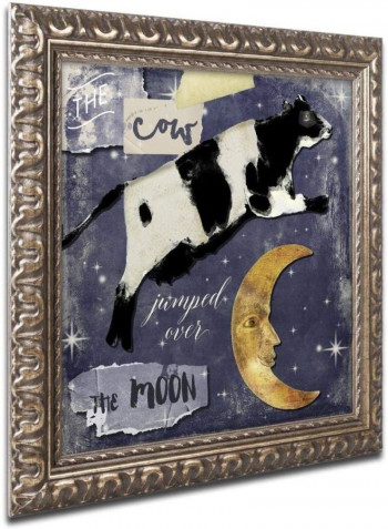 Childhood I Framed Wall Art Multicolour 11 x 11inch