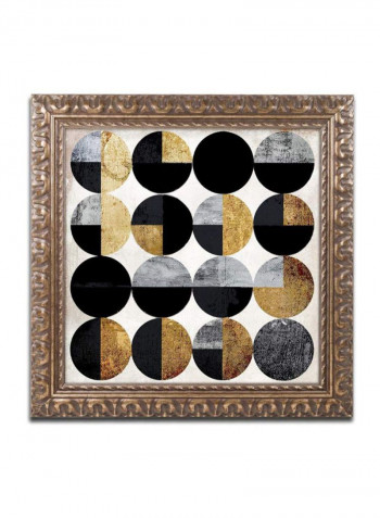 Conversation Framed Wall Art Multicolour 11 x 11inch
