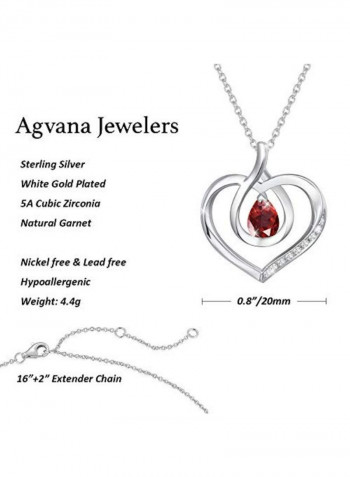 Love Heart Pendant Necklace