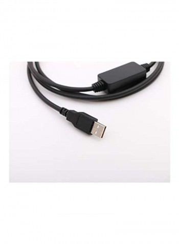 Data Cable For Sokkia CX101/Topcon OS/ES-602G, OS/ES-605G/ES-102 Total Stations Black