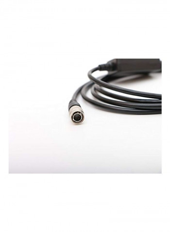 Data Cable For Sokkia CX101/Topcon OS/ES-602G, OS/ES-605G/ES-102 Total Stations Black