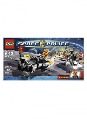 80-Piece Space Police Freeze Ray Frenzy Building Set 5970