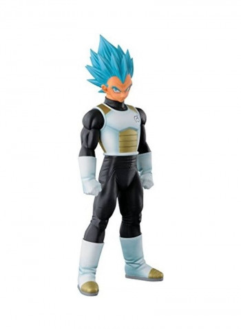 Dragon Ball Z 9.1" God Super Saiyan Vegeta Master Stars Piece Figure 8x6x4inch