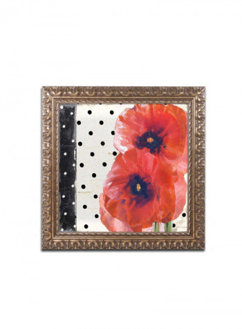 Sasha Ii Framed Wall Art Multicolour 11 x 11inch