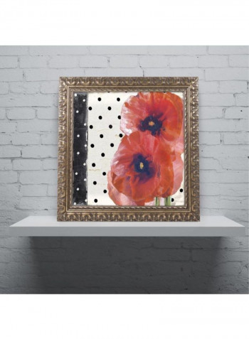 Sasha Ii Framed Wall Art Multicolour 11 x 11inch