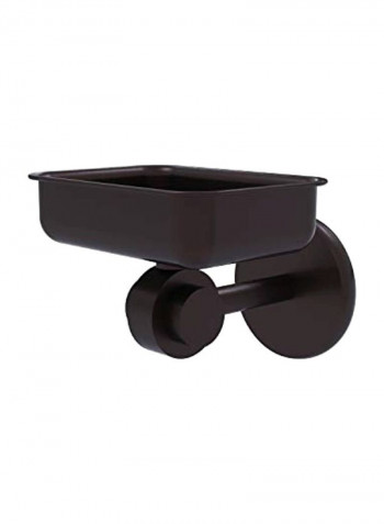 Satellite Orbit Two Collection Wall Mounted Soap Dish Black