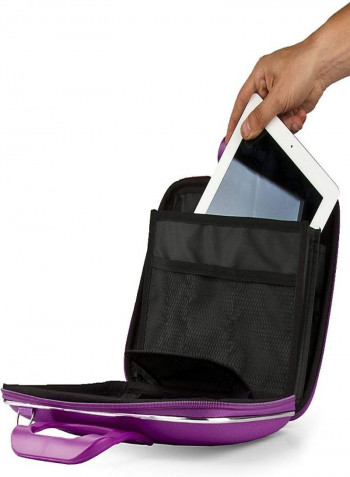 Cady Protective Case For Samsung Tablet With Headphones And Wireless Keyboard Purple
