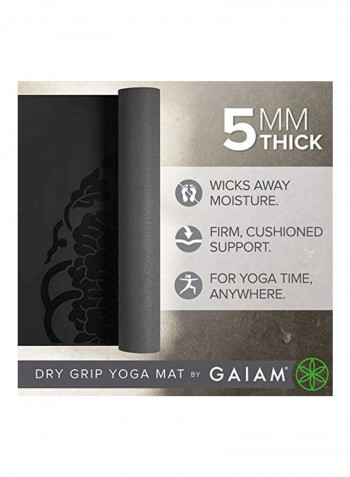 Dry-Grip Yoga Mat