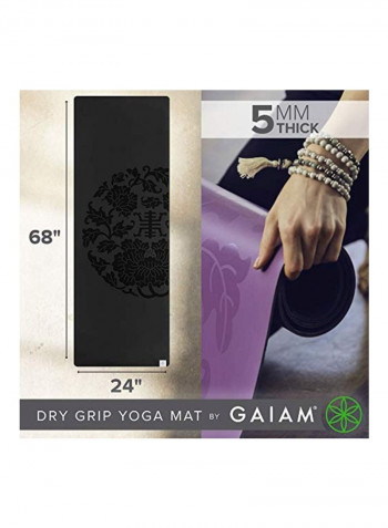 Dry-Grip Yoga Mat