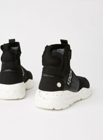 Niv Knit Sneakers Black/White
