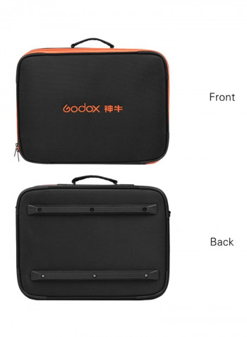 Carrying Storage Bag Black/Orange