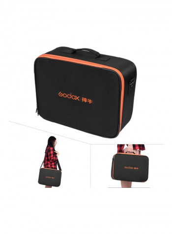 Carrying Storage Bag Black/Orange