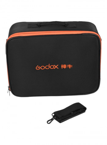 Carrying Storage Bag Black/Orange