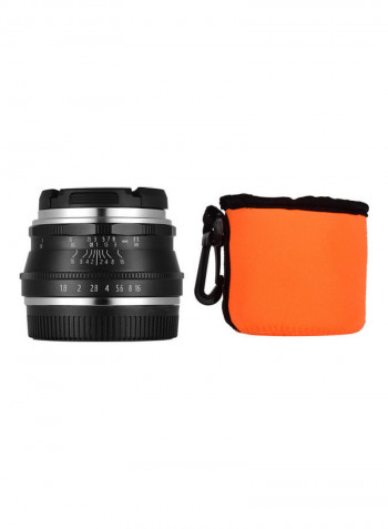 F1.8 Manual Focus Lens Large Aperture Black/White