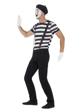 Gentleman Mime Artist Costume M
