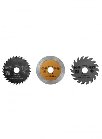 Multifunctional Mini Electric Circular Saw Kit Red/Black