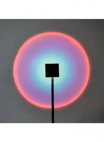 LED Sunset Floor Lamp Black