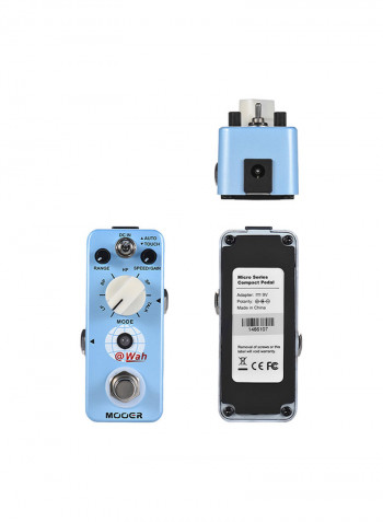 Wah Digital Auto  Guitar Effect Pedal 5 Modes True Bypass