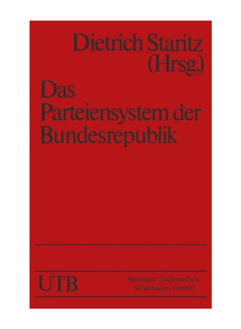Das Parteiensystem Der Bundesrepublik Paperback