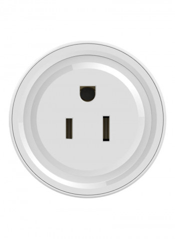 4-Piece Smart Socket Plug White