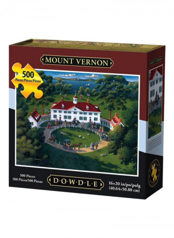 500-Piece Mount Vernon Jigsaw Puzzle 00095