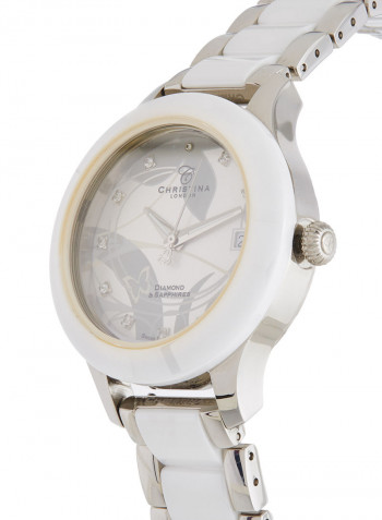 Women's Ceramic Analog Watch 308SW