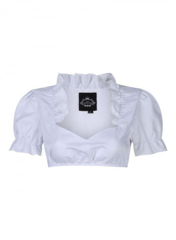 3-Piece German Traditional Oktoberfest Classic Dress Black