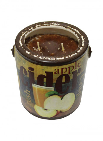 Fresh Farm Collection Scented Candle - Apple Cider Brown 20ounce
