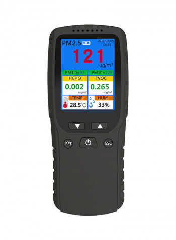 Air Quality Monitor Black