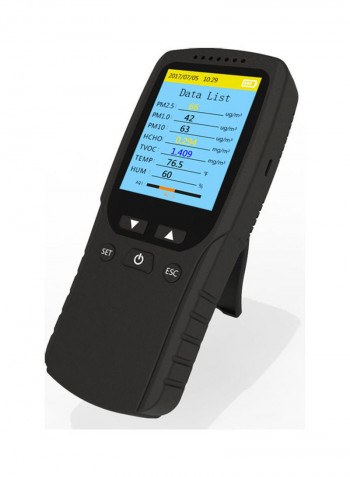 Air Quality Monitor Black